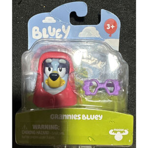 Bluey's Grannies - Bluey with Glasses (2022) - New! - Collectible Figure